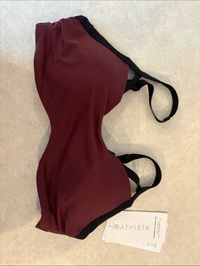 Athleta Palm Bra Cup Bikini Top